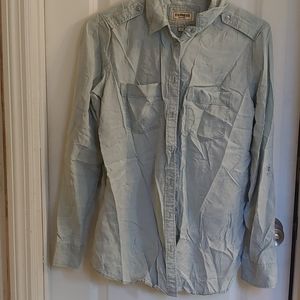 Express button up long sleeve super soft!